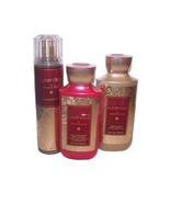 Bath &amp; Body Works Luminous Wash, Lotion &amp; Mist 3 Piece Set - Currant Iri... - $43.50