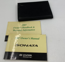 2007 Hyundai Sonata Owners Manual Handbook Set with Case OEM C02B41027 - £21.49 GBP