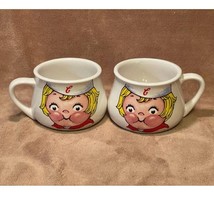 Vintage Campbell&#39;s Soup Kid Collectible Soup Mugs (1998), Houston Harves... - $21.78