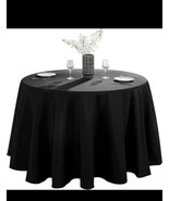 12pc Round Tablecloth Table Cover Party Wedding Linen 90” Round - $59.39