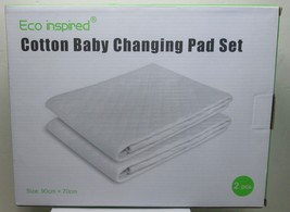 Baby Waterproof Changing Pad Cover Infant  Cotton/Polyester -  2 Pack 28... - £15.21 GBP