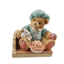  Cherished Teddies 624780 &quot;I&#39;m Plum Happy You&#39;re My Friend&quot; Bear Figurine - £7.81 GBP