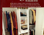 Ortho&#39;s All About Storage Solutions Do It Yourself Manual New - $5.88