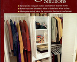 Ortho&#39;s All About Storage Solutions Do It Yourself Manual New - £4.70 GBP