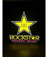 Rockstar Energy Drink Electric Led Light Wall Hanging Sign Works 30inch ... - £70.65 GBP