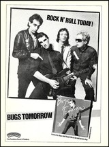 Bugs Tomorrow 1980 Debut album ad Casablanca Records advertisement print - $4.01