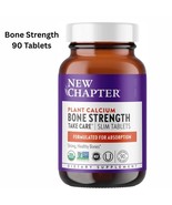 New Chapter Plant Calcium Bone Strength 90 Vegetarian Slim Tablets Exp 2... - $29.69