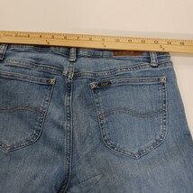 Lee Regular Fit Women's Blue Mid-Rise Bootcut Denim Jeans Size (28×28) image 9