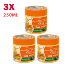 3X Caring Egg Protein Hair Treatment for Dry Damage Frizzy Restore Nourish 250Ml - $65.06