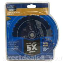 CENTURY Circular Saw Blade 6-1/2 in Ripping and Crosscutting 24T - £20.21 GBP