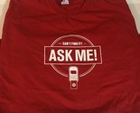 Can’t Find Something Ask Me Red T Shirt Large - $5.93