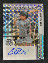 2022 Mosaic Cal Raleigh Rookie Autograph Auto Silver Prizm #RAM-CR - Mariners - £23.36 GBP