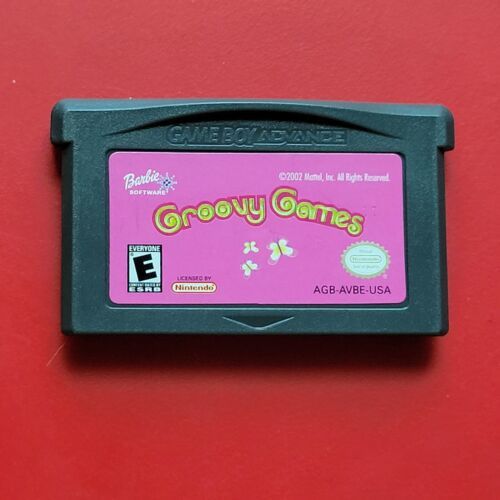 Primary image for GBA Barbie Groovy Games Nintendo Game Boy Advance Cleaned Works