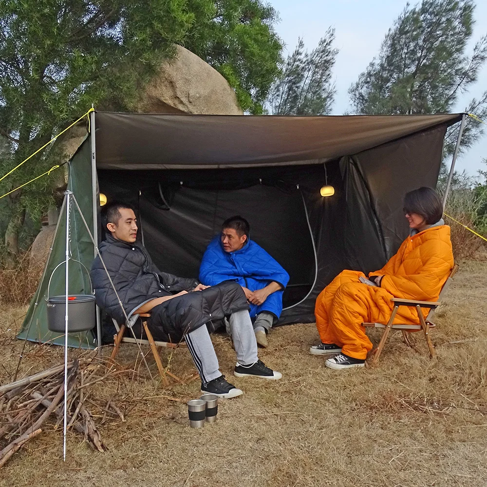 Bushcraft Tent Baker Style Outdoor Camping Multifunction Bushcraft Shelter - £74.81 GBP+