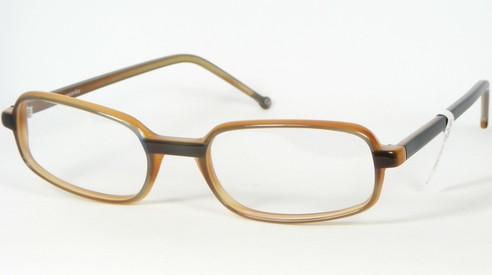L.a. Eyeworks LOJO 387 BLUISH BROWN EYEGLASSES GLASSES LAE Los Angeles 5... - $102.06