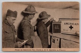 WW1 From An American Red Cross L.O.C. Canteen In France Postcard X28 - £7.02 GBP