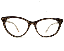 Bebe Eyeglasses Frames BB5189 610 BURGUNDY Red Sparkly Glitter Gold 55-1... - £36.58 GBP