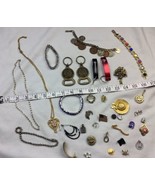 vintage junk jewelry lot For Repair Craft Collage Beer Opener - £19.35 GBP