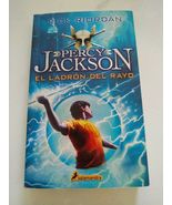 Percy JACKSON el Burglar del Lightning Rick Riordan 2016 - Book Spanish Am - $724.95 MXN