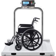 SellEton SL-Wheelchair-1k Aluminum Wheel Chair Drum Scale 1000 lb x .2 lb - £1,095.93 GBP