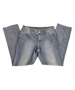 Bandolino Tatyana Relaxed Straight Stretch Denim Blue Jeans Women&#39;s Size 8 - $14.84