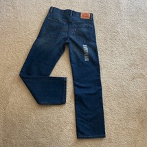 LEVI&#39;s 505 Boys Blue Jeans Strauss &amp; Co YOUTH 505 - 12 reg. 26 X 26 - £21.26 GBP