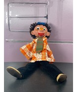 Pelham Boy Ventriloquist Ventriloquial Doll Puppet Figure Vintage 28&quot; Works - $74.25