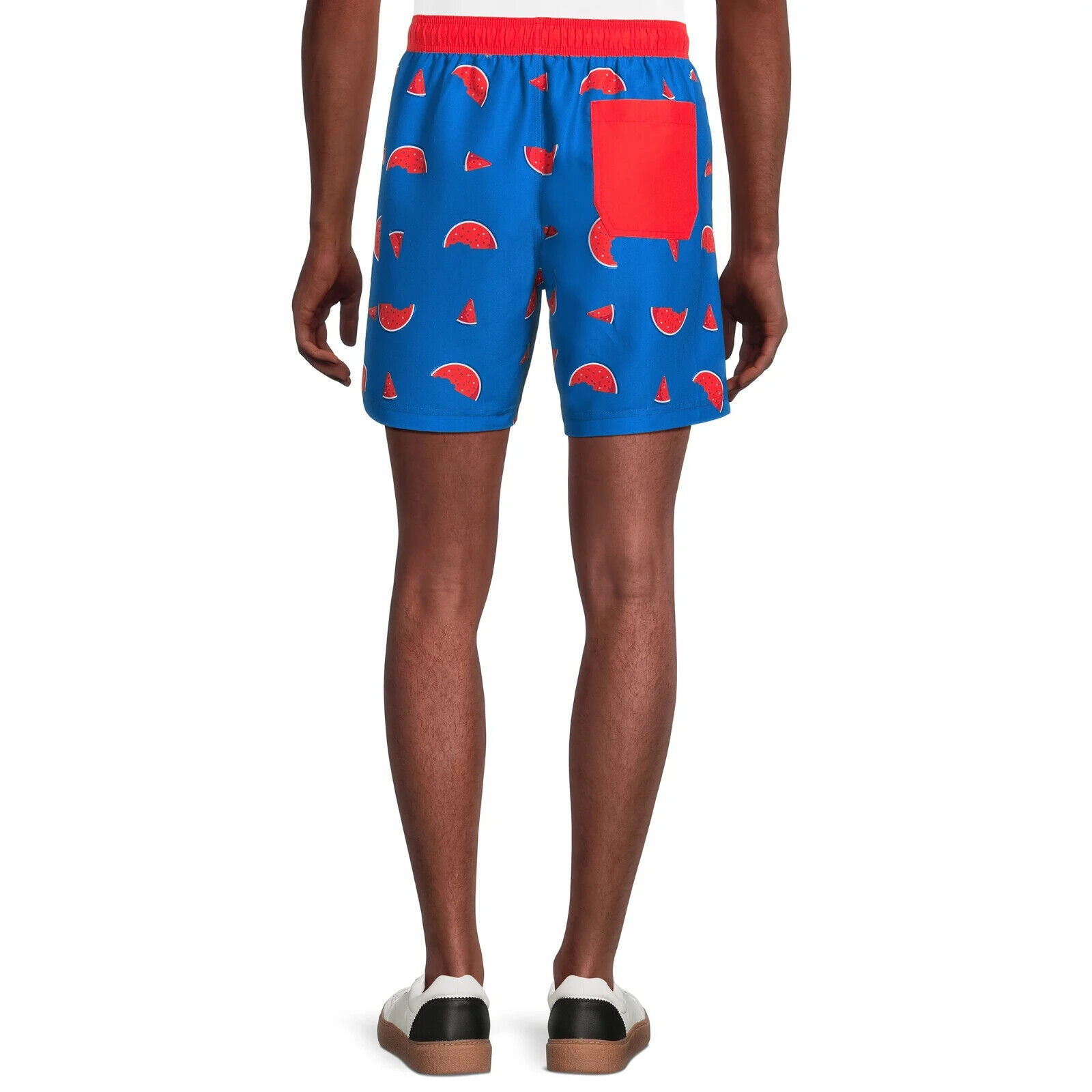 Way To Celebrate Men's Americana Print Swim Trunks, Blue Size M(32-34) Item image 5