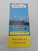 Vintage Solitude Float Trips National Park Service Brochure - $18.30 CAD