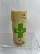 Patch 25 Tan Bamboo HypoAllergenic Breathable Bandages New Open Storage Jar - £4.19 GBP