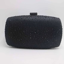 Oval Shape Rhinestones Crystal Clutch Evening Bags for Womens Party Cocktail Eve - £71.57 GBP