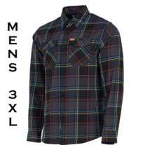 DIXXON FLANNEL - GET ON! MOTO FEST Flannel Shirt - Men&#39;s 3XL - £63.07 GBP
