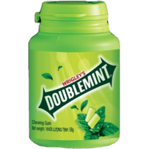 Mint Chewing WRIGLEYS DOUBLEMINT GUM Bottle for HEALTHY GUMS BREATH X 4 ... - $22.84