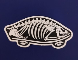 Vans Bones Humor Skateboard Laptop Guitar Decal Sticker - £2.96 GBP