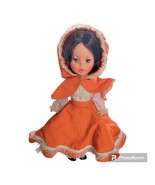 Furga Brunette 16&quot; Doll Composition Rooted Eyelashes Jointed Italian Sle... - £34.56 GBP