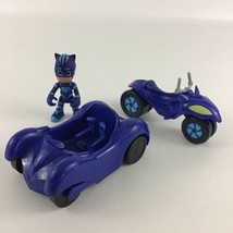 PJ Masks Catboy Action Figure 3pc Lot Motorcycle Vehicle Just Play Frog Box - £17.32 GBP