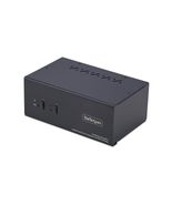 StarTech.com 2-Port Dual-Monitor DisplayPort and HDMI KVM Switch, 4K 60H... - $647.14 CAD