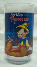 Vintage Walt Disney Pinocchio Plastic Collector&#39;s Drinking Cup Burger King Promo - £11.87 GBP
