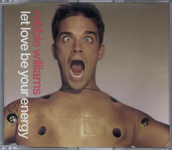 Robbie Williams - Let Love Be Your Energy / My Way (Video) 2001 Eu Cd Take That - $3.78