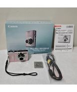Canon PowerShot SD1100 IS Digital ELPH 8.0MP Pink Bundle LENS ISSUE NEED... - $1,236.52 MXN