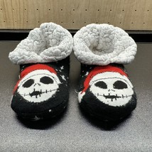 Disney The Nightmare Before Christmas KIDS Fleece Lined Slipper Socks Size 4-10 - £3.42 GBP