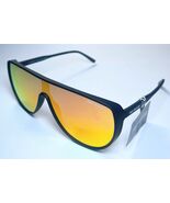 NEW TRUE RELIGION Black Gold Mirror Lens TR55848 Sunglasses + Case - $45.99