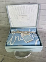 Hallmark Baby Blanket and Suitcase Box First Trip Home Blue Keepsake Gift NEW - $13.86
