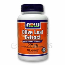 Now Foods Olive Leaf Extract 500 mg 120 Vcaps - £15.62 GBP