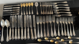 Vintage Lot of 65 Spanish .915 Silver Flatware 3,004 Grams Excluding Knives - £1,586.56 GBP