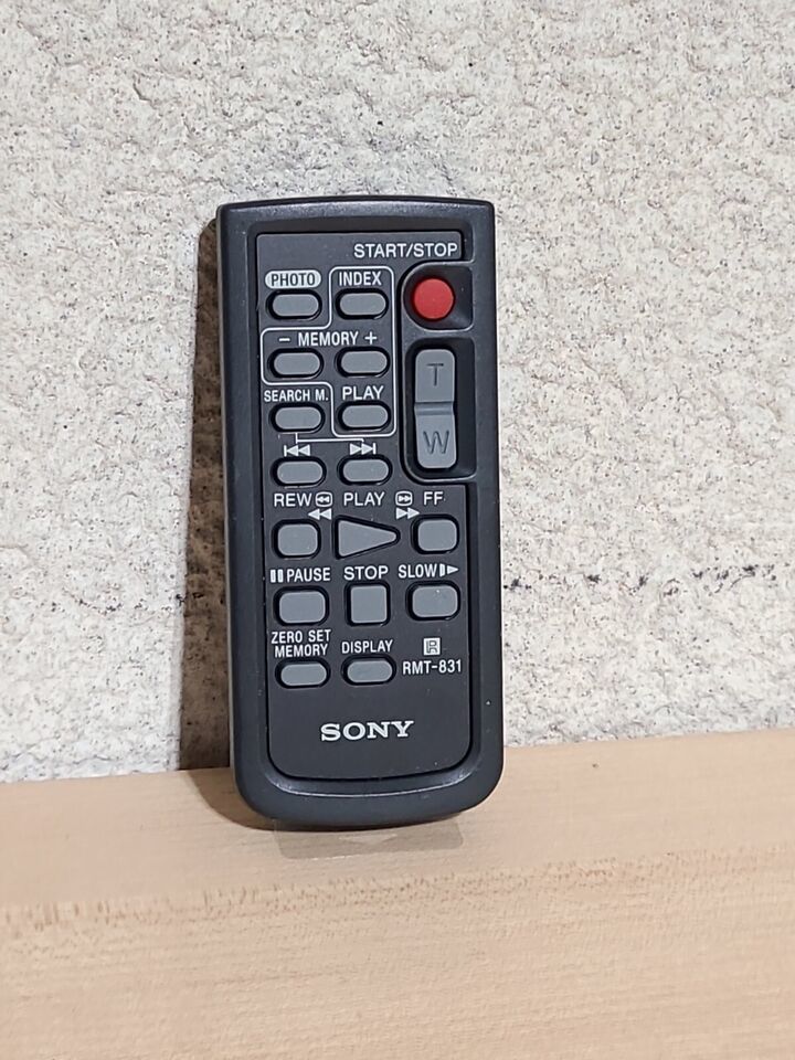 Sony Remote RMT-831 for HandyCam Camcorder W/Battery - Unused - $7.20