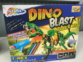 Dino Blast Grafix Dinosaur T-Rex Model Kit Real Wood - £12.50 GBP