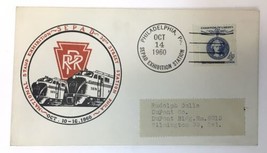 1960 Pennsylvania Railroad Cover National Stamp Exhibition SEPAD - $20.00