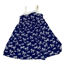 Gymboree Blue Dress w/ Zebra Print 3T NWT - £12.05 GBP