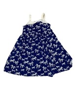 Gymboree Blue Dress w/ Zebra Print 3T NWT - $281.76 MXN